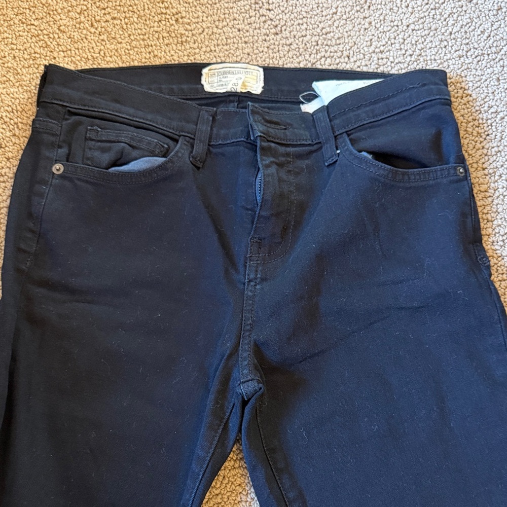 Current/Elliott Women's High Rise Dark Jeans